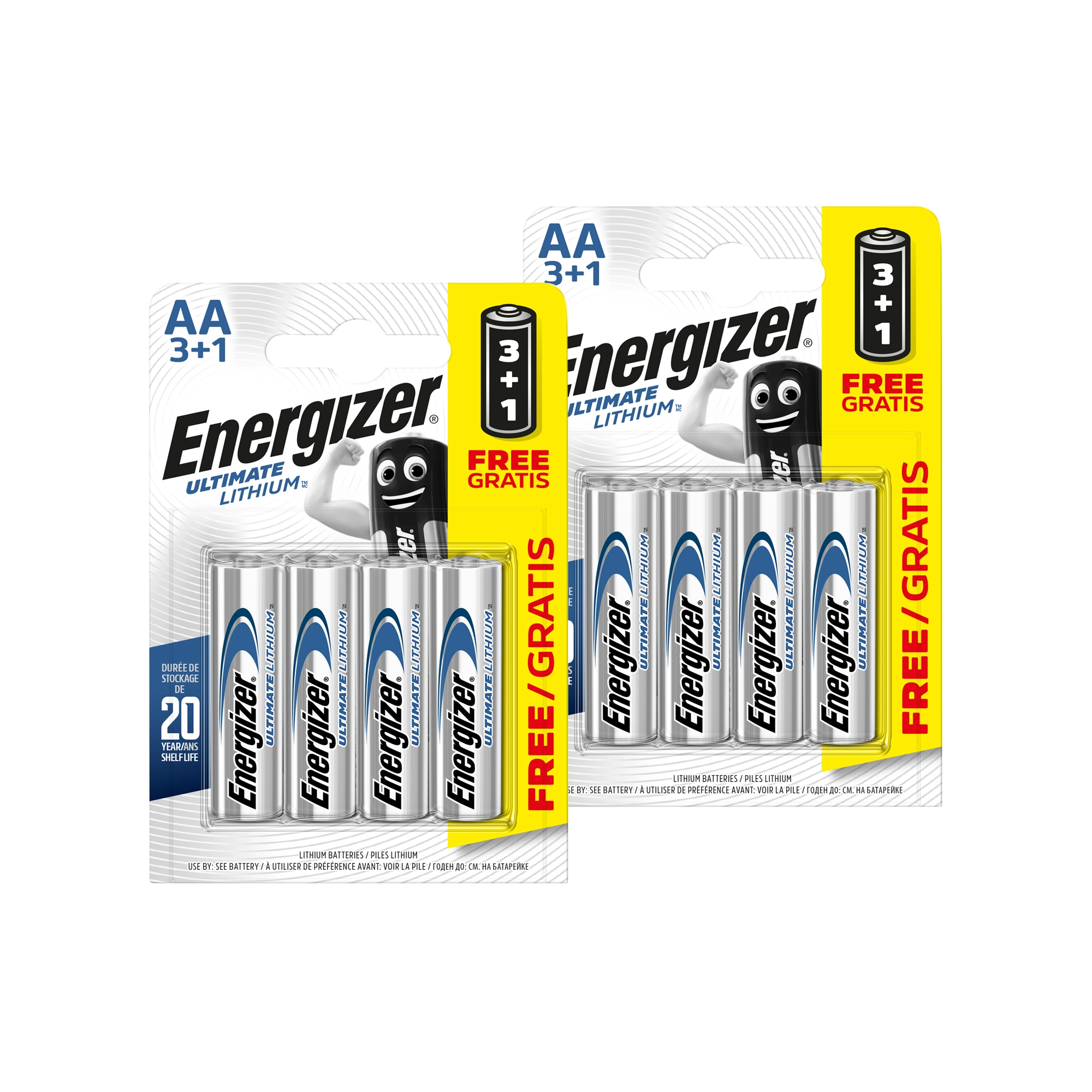 Energizer Aa Ultimate Lithium Batteries - Pack Of 8 