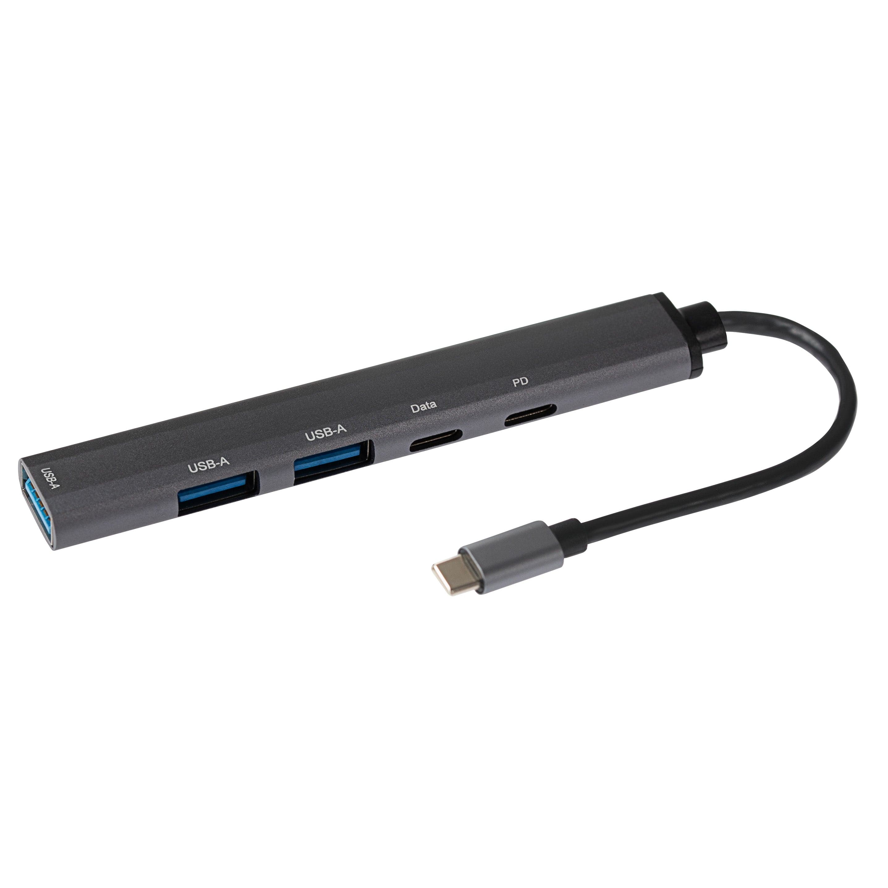 Nikkai Usb C Multiport Hub To 3x Usb A 30 2x Super Speed Usb C With Pc And Mobile Accessories 8482