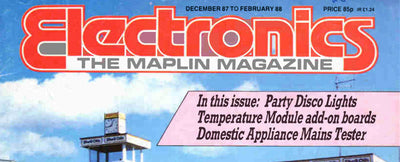 Maplin Magazine - December 1987-Februrary 1988