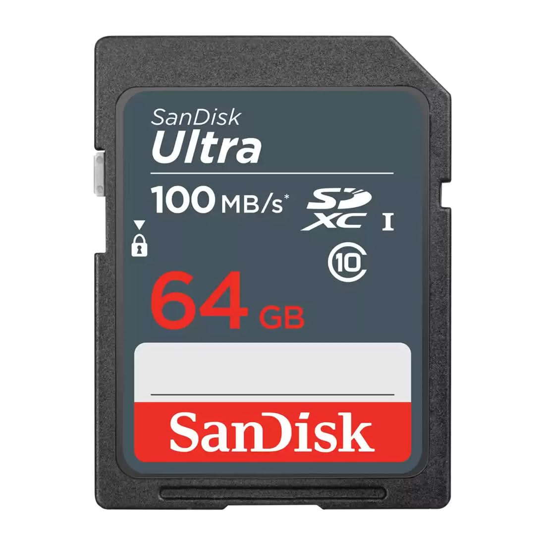 SanDisk 64GB Ultra SDXC Class 10 UHS-I Card 100MB/s