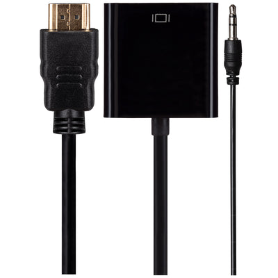 Maplin HDMI to VGA Female with 3.5mm Audio Jack Port Adapter