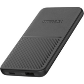 OtterBox 5000mAh USB-A / USB-C 12W Power Bank - Black