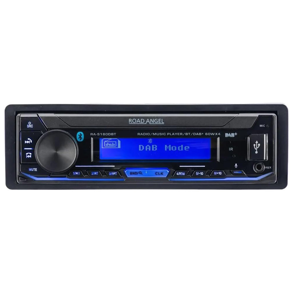 Road Angel RA-S180DBT Bluetooth DAB Car Stereo