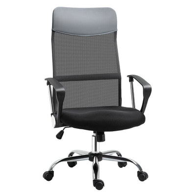 ProperAV Extra Ergonomic Mesh Tilting Height Adjustable Office Chair Black