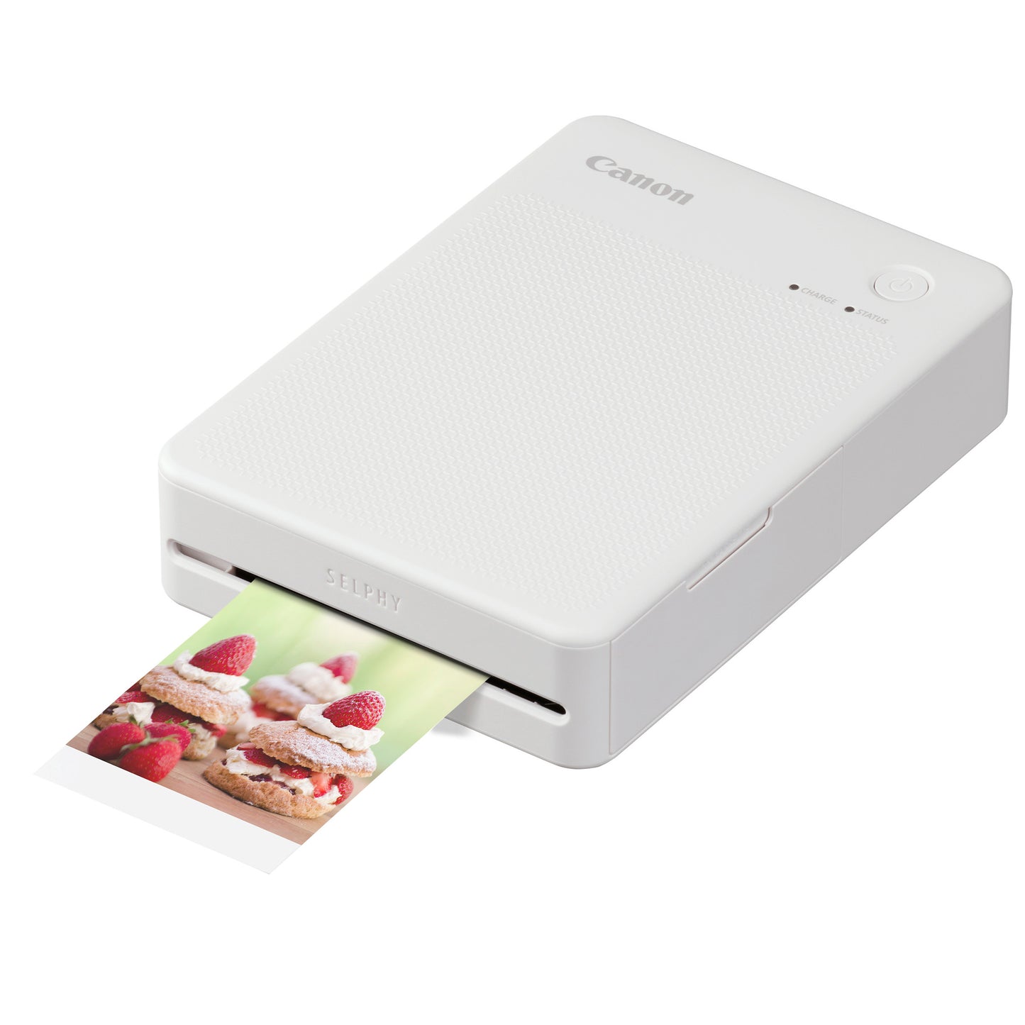 Canon Selphy QX20 Instant Photo Printer - Sand White Printer Only