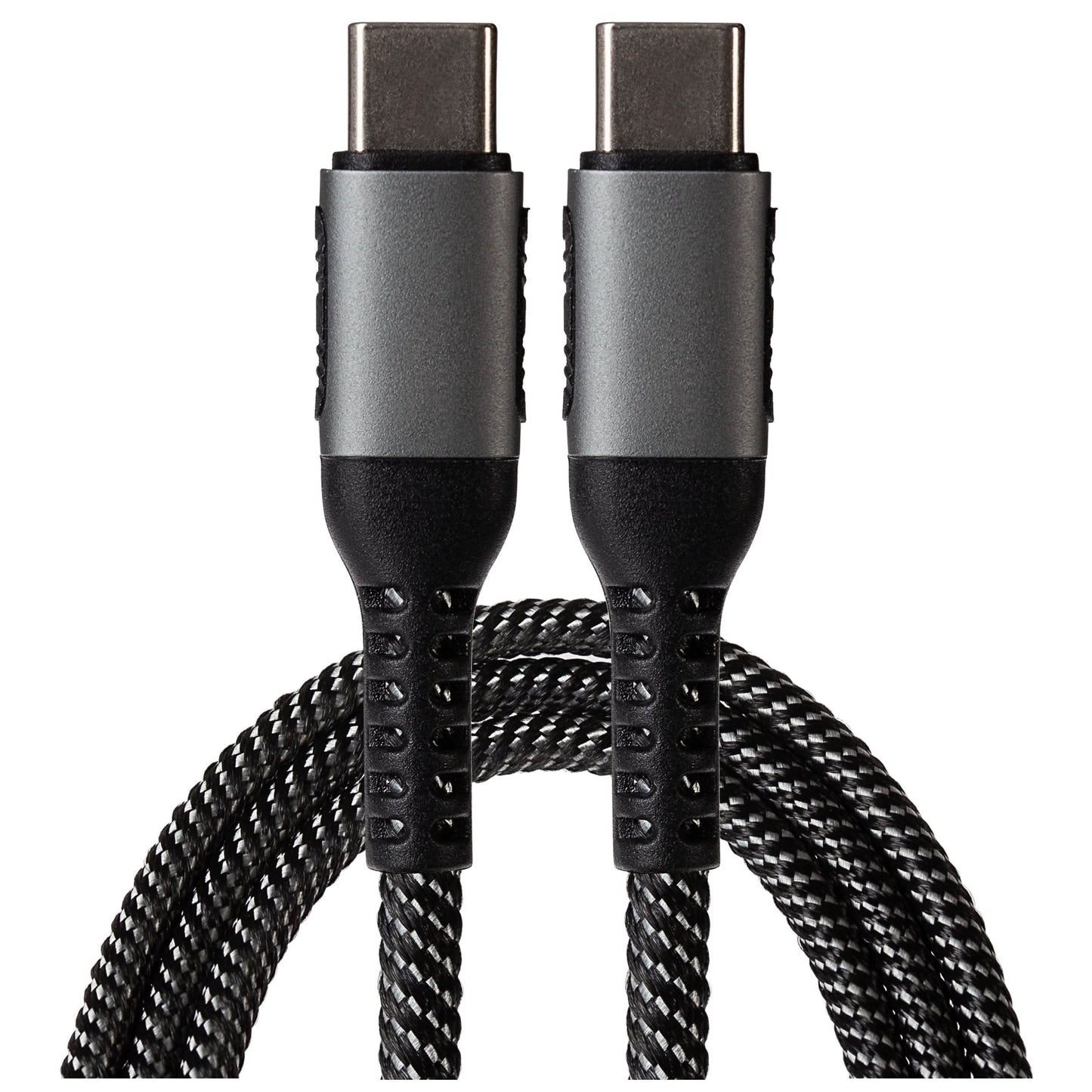 PRAKTICA USB-C to USB-C Braided Camera Charging Cable - Black