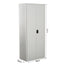 ProperAV Extra Rolled Steel Filing Cabinet with Doors & Compartments - Cream White