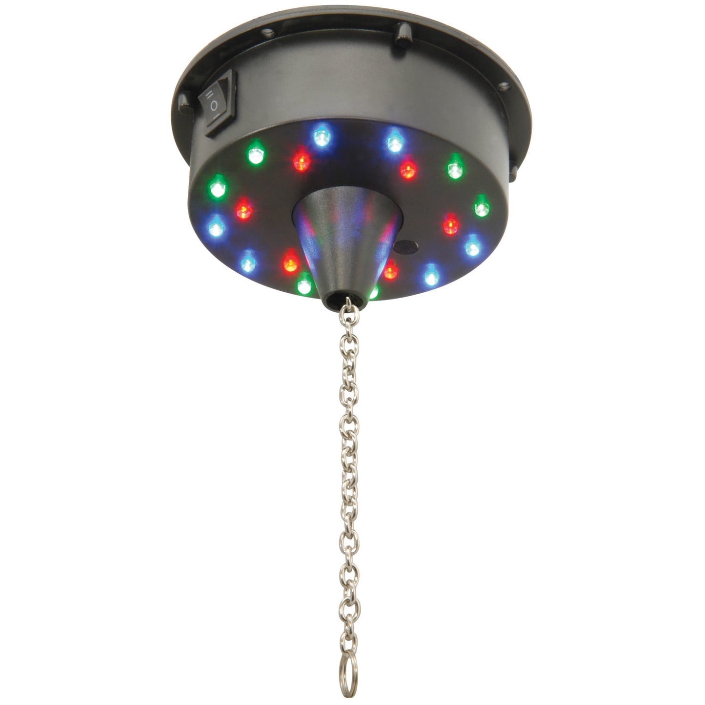 QTX Battery Operated LED Mirror Ball Motor