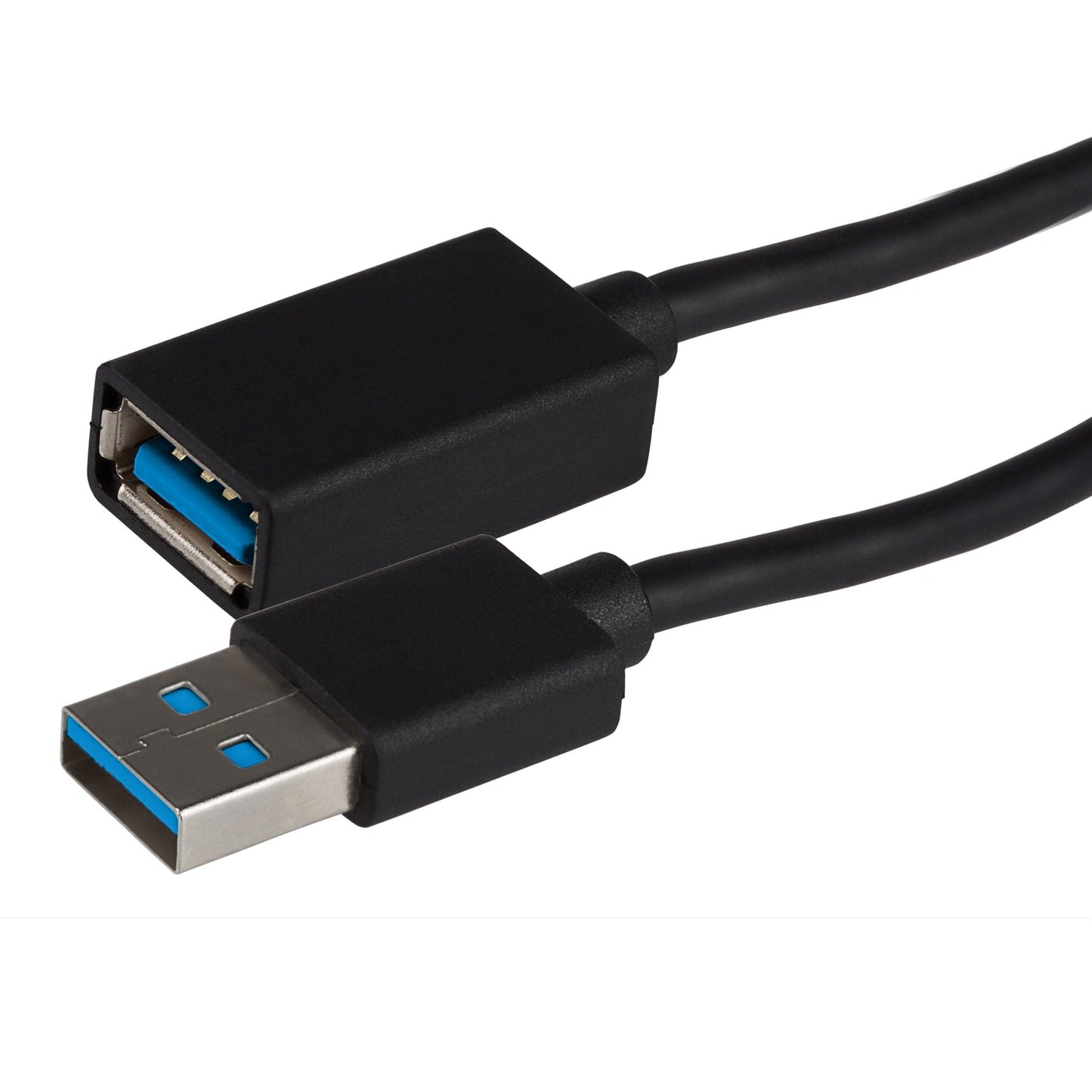 Maplin USB-A 3.0 Male to USB-A 3.0 Female Extension Cable - Black, 1.5m