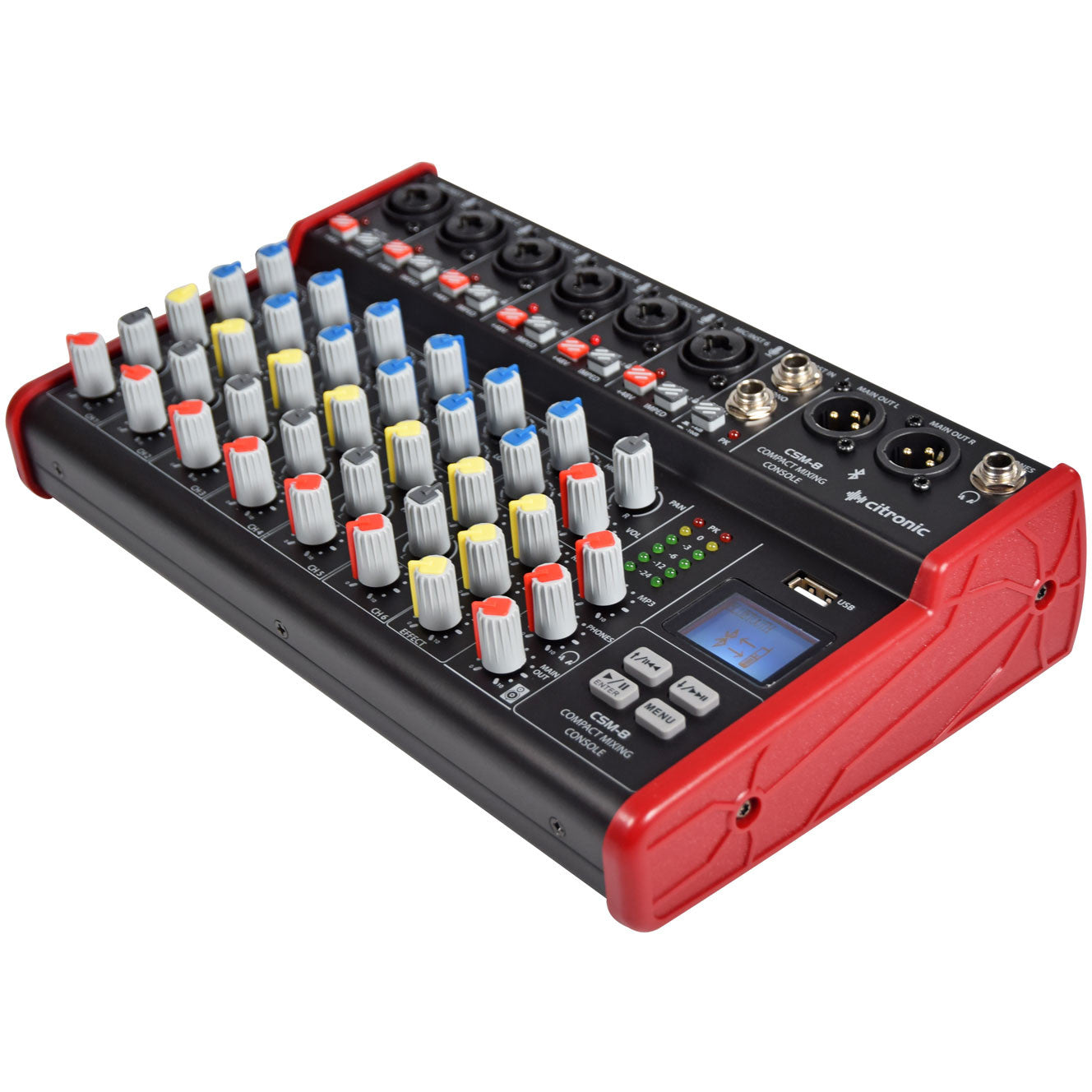 Citronic CSM Compact Mixer With USB / Bluetooth