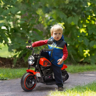 Maplin Plus 6V Electric Motorbike with Training Wheels & One-Button Start