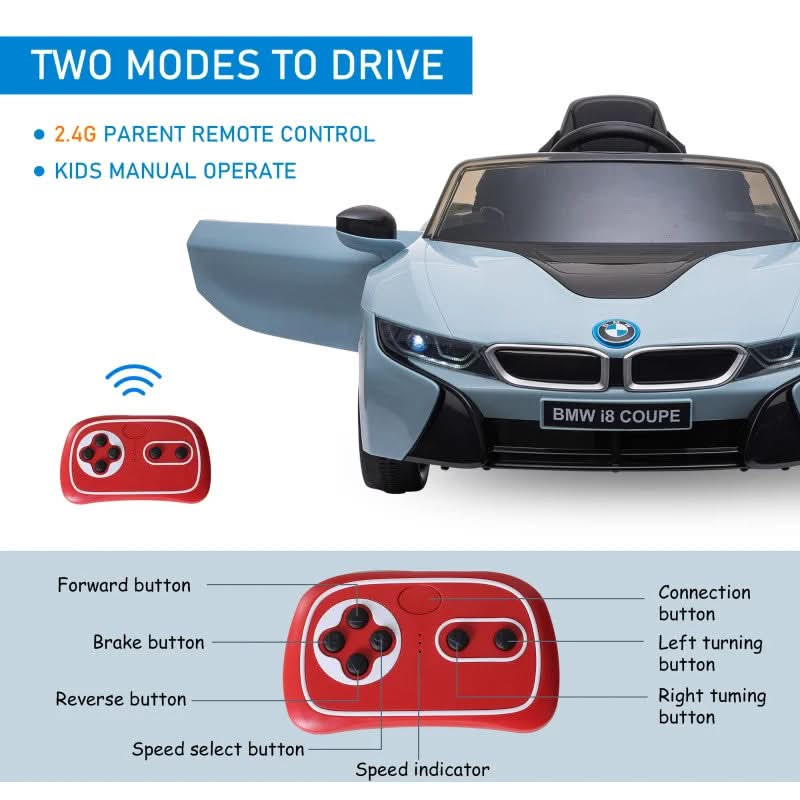 Maplin Plus Licensed BMW 6V Battery Kids Ride On Car - Blue