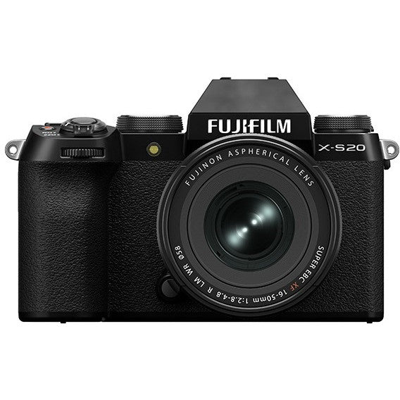 Fujifilm X-S20 Mirrorless Digital Camera - Black Camera + 16-50mm Lens