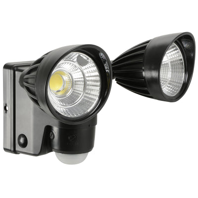 Lyyt Battery Powered Motion Sensor Twin LED Floodlight