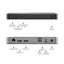 ALOGIC MX2 USB-C Dual Display DP Alt Mode Docking Station with 65W Power Delivery - maplin.co.uk