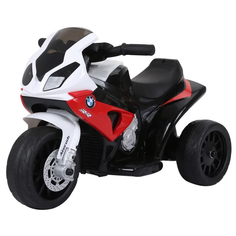 Maplin Plus Electric Ride-On BMW S1000RR 6V Motorbike for Kids with Headlights & Music Red