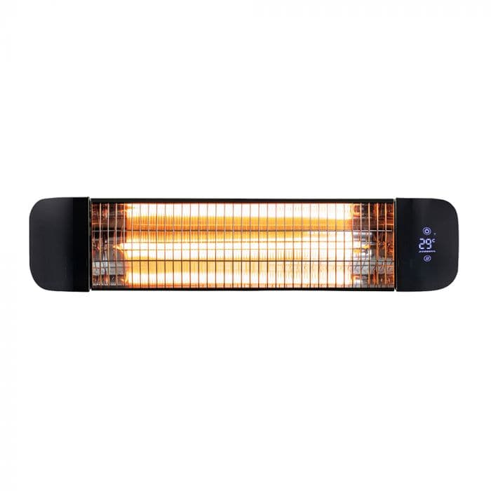 Mirrorstone 1.2kW Aurora Wi-Fi Remote Controllable Infrared Bar Heater - maplin.co.uk