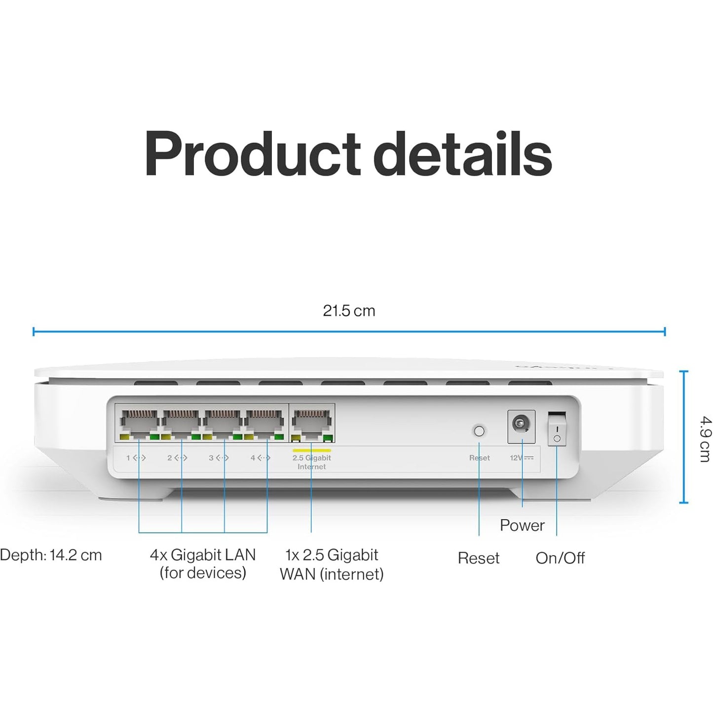 Linksys Velop Dual-Band WiFi 6 AX3000 Micro-Router