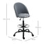 ProperAV Extra Ergonomic Draughtsman Office Chair - Grey