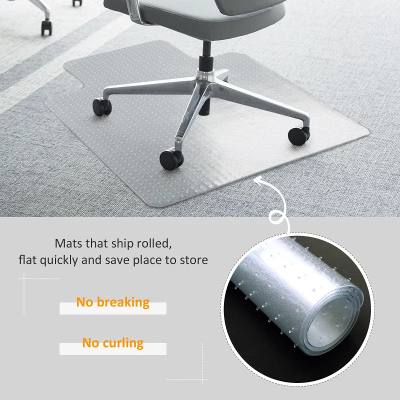 ProperAV Extra Office Carpet Protector Chair Mat