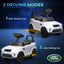 Maplin Plus 2-in-1 Land Rover Licensed 6V Kids Sliding Electric Ride On Car for 18-60 Months