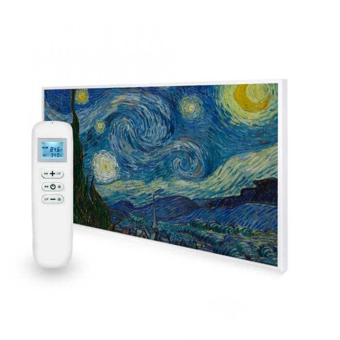 Mirrorstone 595x995mm Starry Night 580W Nexus Wi-Fi Infrared Wall Heating Panel - maplin.co.uk