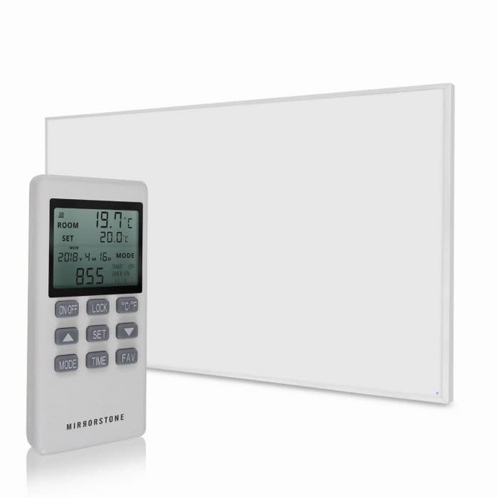 Mirrorstone 580W NXT Gen Infrared Wall Heating Panel - maplin.co.uk