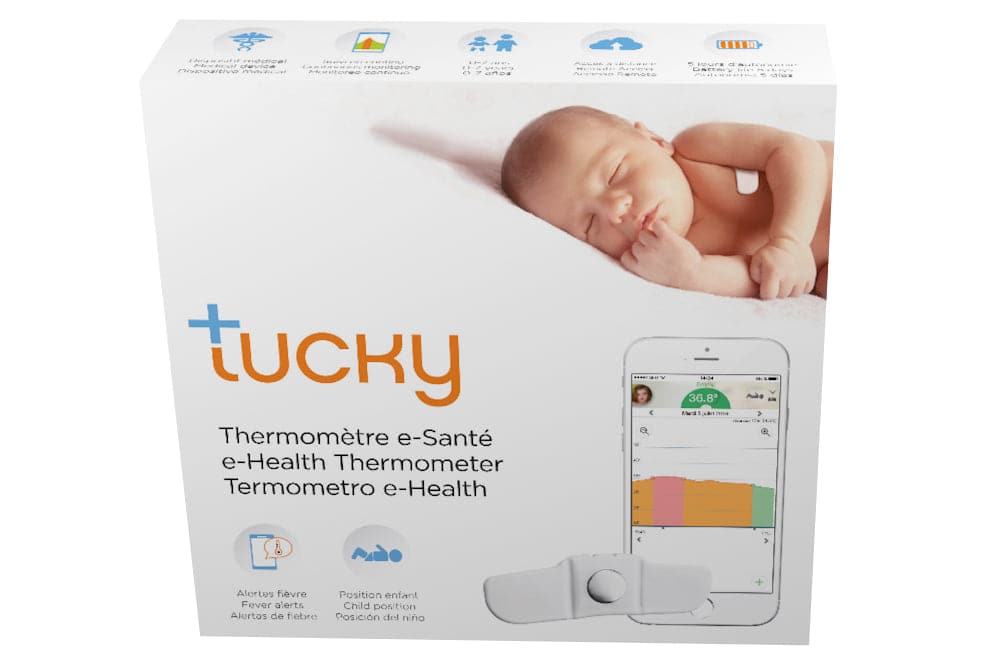 Tucky Smart Wearable Thermometer for Babies and Children