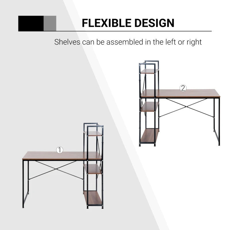 ProperAV Extra Bookshelf Desk & Chair Bundle - maplin.co.uk