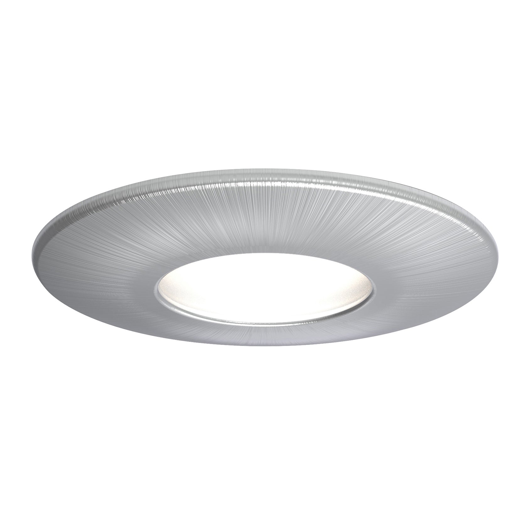 4lite WiZ Connected Fire-Rated IP65 GU10 Smart LED Downlight - Satin Chrome Single