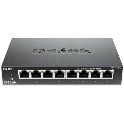 D-Link 8-Port Gigabit Unmanaged Desktop Switch