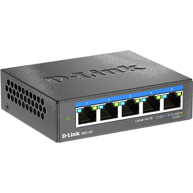 D-Link 5-Port 2.5G Multi-Gigabit Desktop Switch - maplin.co.uk