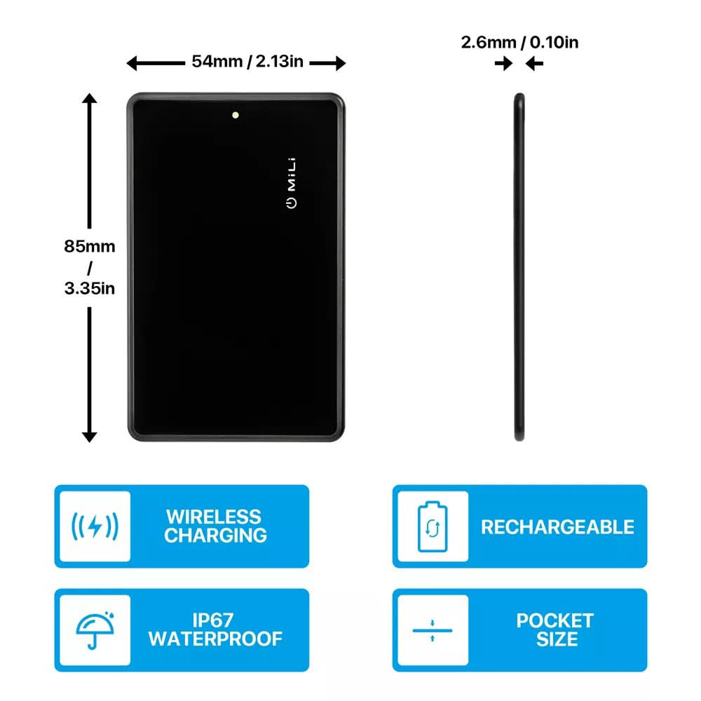 Maplin MiLi MiCard Credit Card-Sized Item Locator