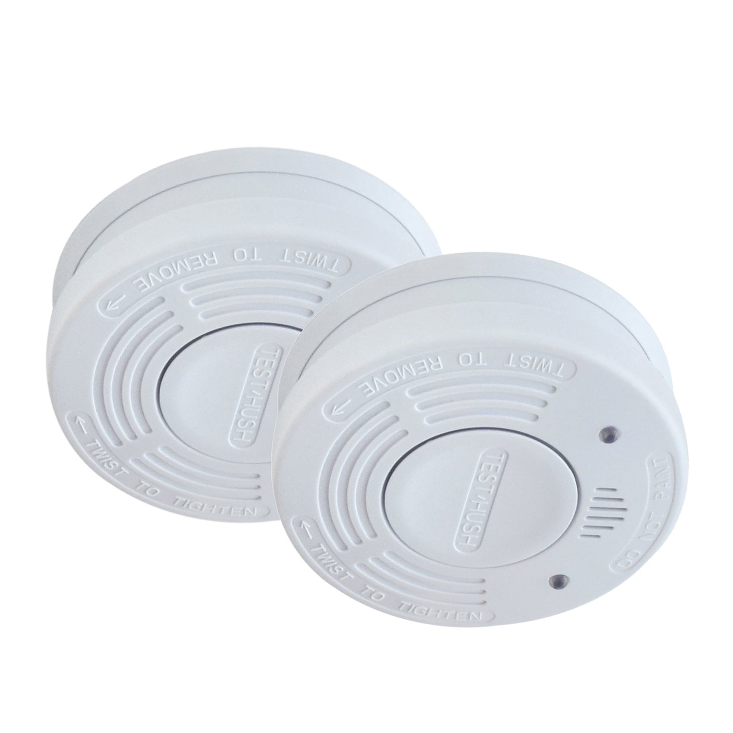 Mercury Photoelectric Smoke Detector with 10 Year Sealed Battery - Pack of 2