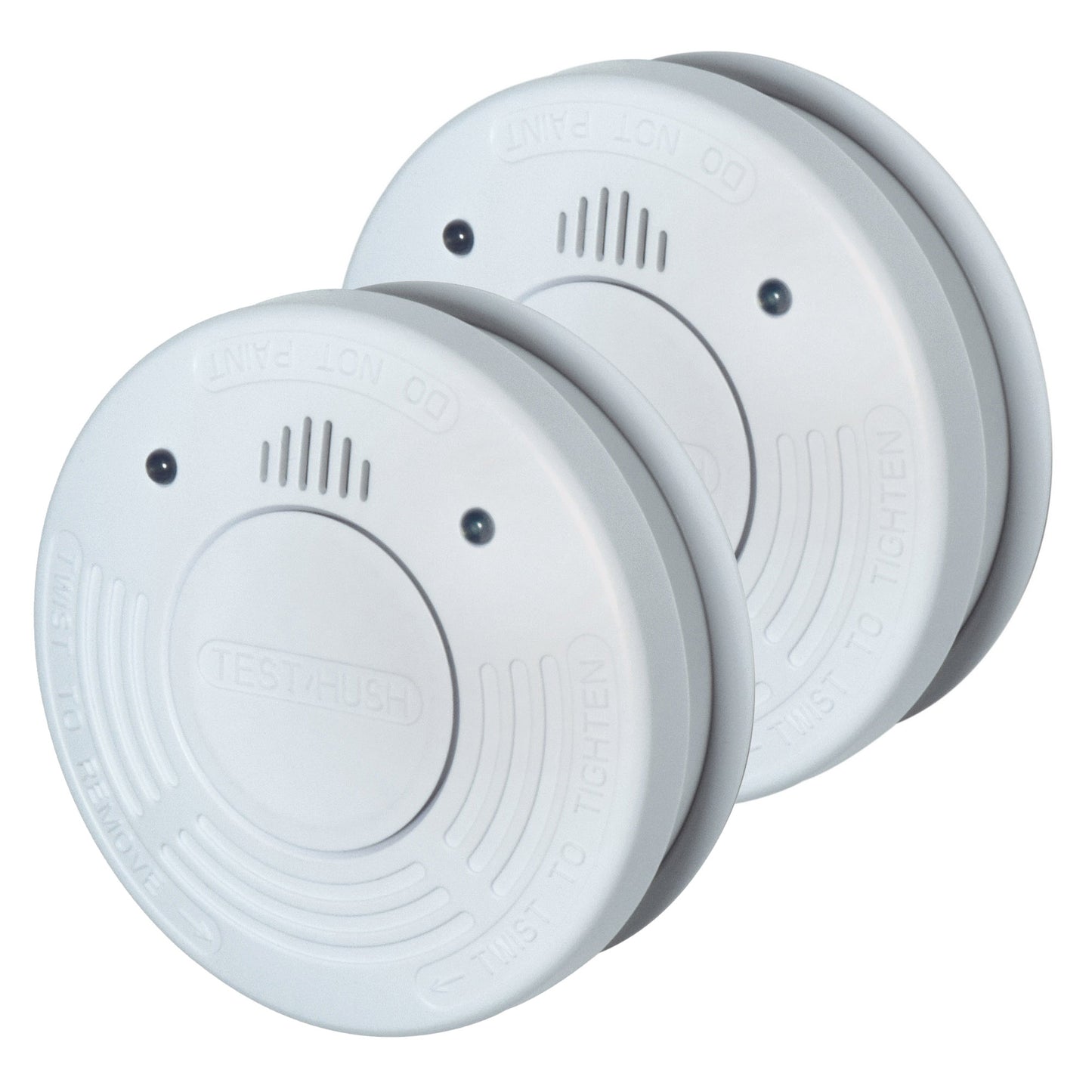 Mercury Photoelectric Smoke Detector with 10 Year Sealed Battery - Pack of 2