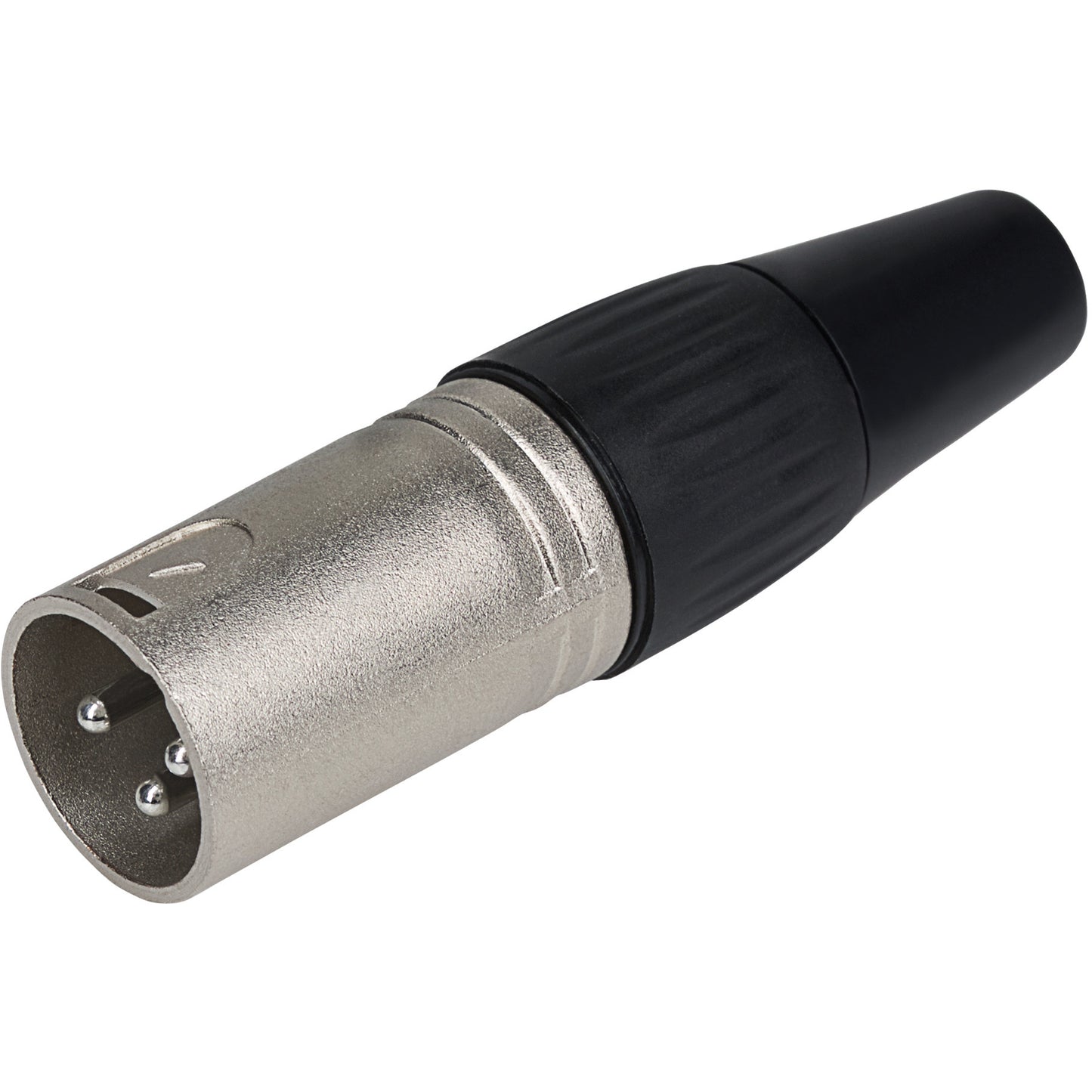 Maplin XLR Male Connector with 3 Copper Contacts Zinc Diecast Shell