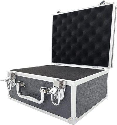 Maplin Plus Aluminium 125 x 250 x 200mm Flight Case - Grey