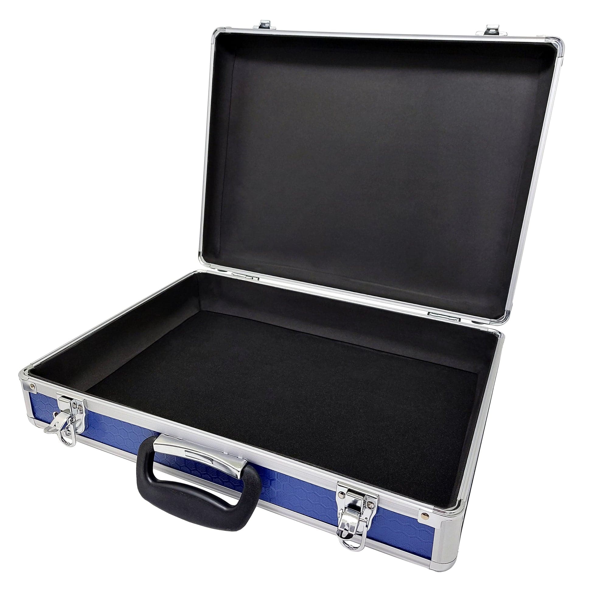 Maplin Plus Aluminium 115 x 460 x 340mm Flight Case - Blue | Flight ...