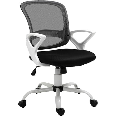 ProperAV Extra Ergonomic Adjustable Mesh Office Chair with Lumbar Back Support Black