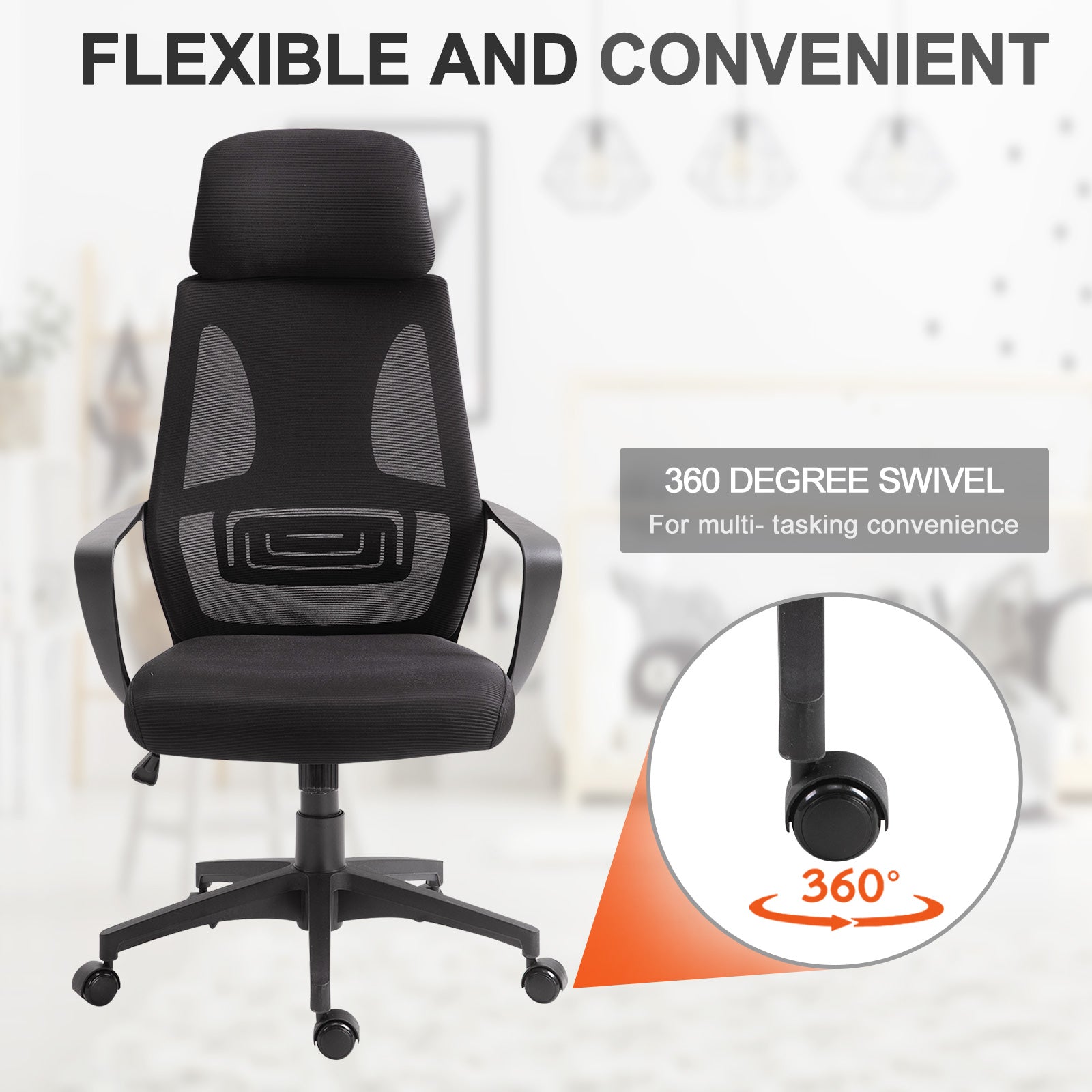 ProperAV Extra Ergonomic Office Bundle - maplin.co.uk