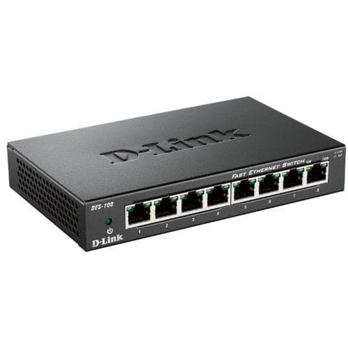 D-Link 8-Port 10/100 Desktop Switch In - maplin.co.uk