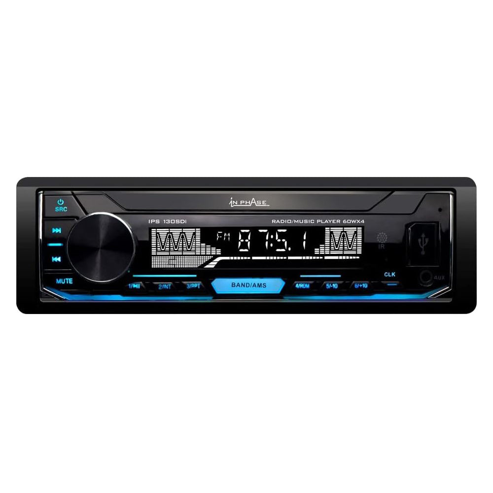 In Phase IPS130SDI Mechless Car Stereo