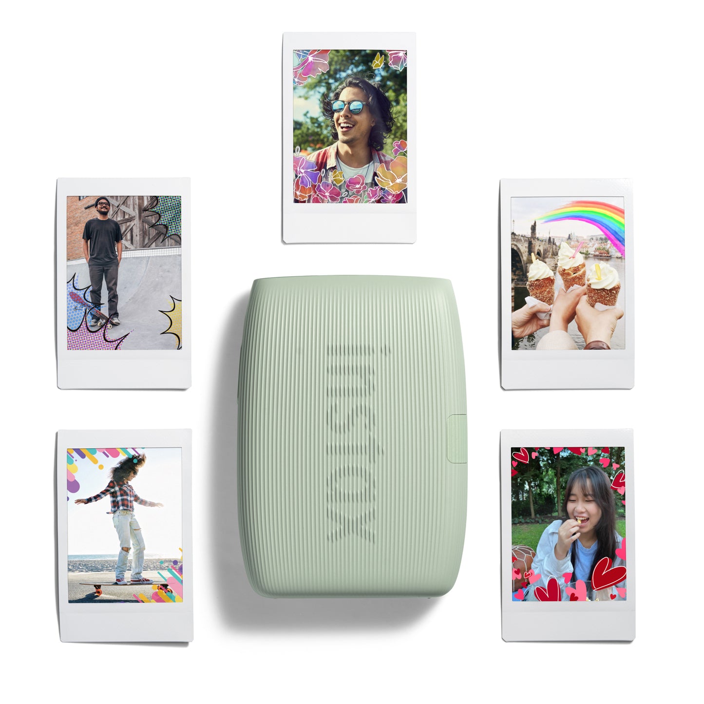 Fujifilm Instax Mini Link 3 Wireless Smartphone Photo Printer - Green