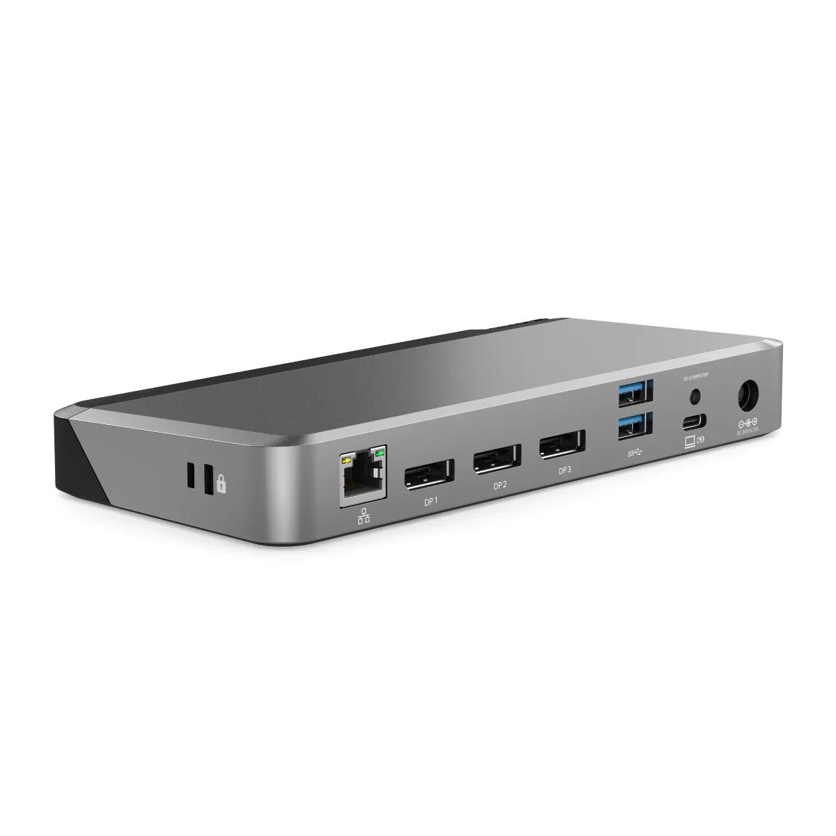 ALOGIC DX3 Triple 4K Display Universal Docking Station with 100W Power Delivery - maplin.co.uk