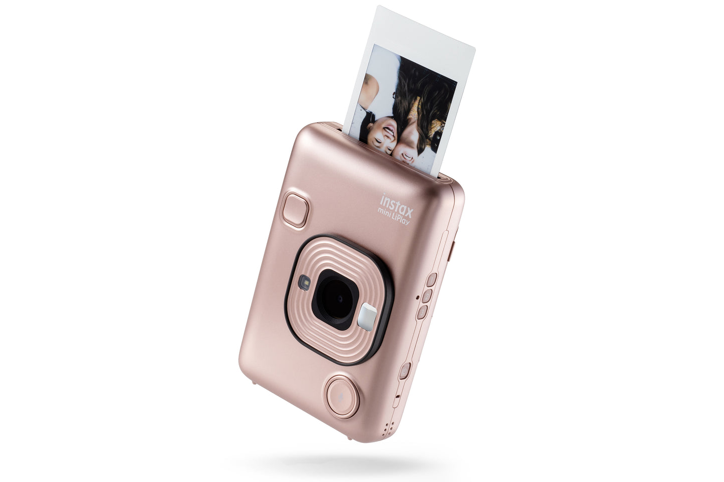 Fujifilm Instax Mini LiPlay Hybrid Instant Camera - Blush Gold