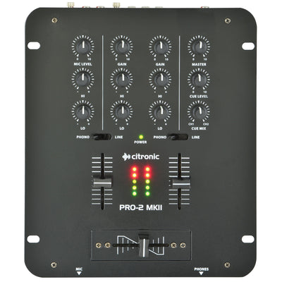 Citronic DJ Mixer 2 Channel