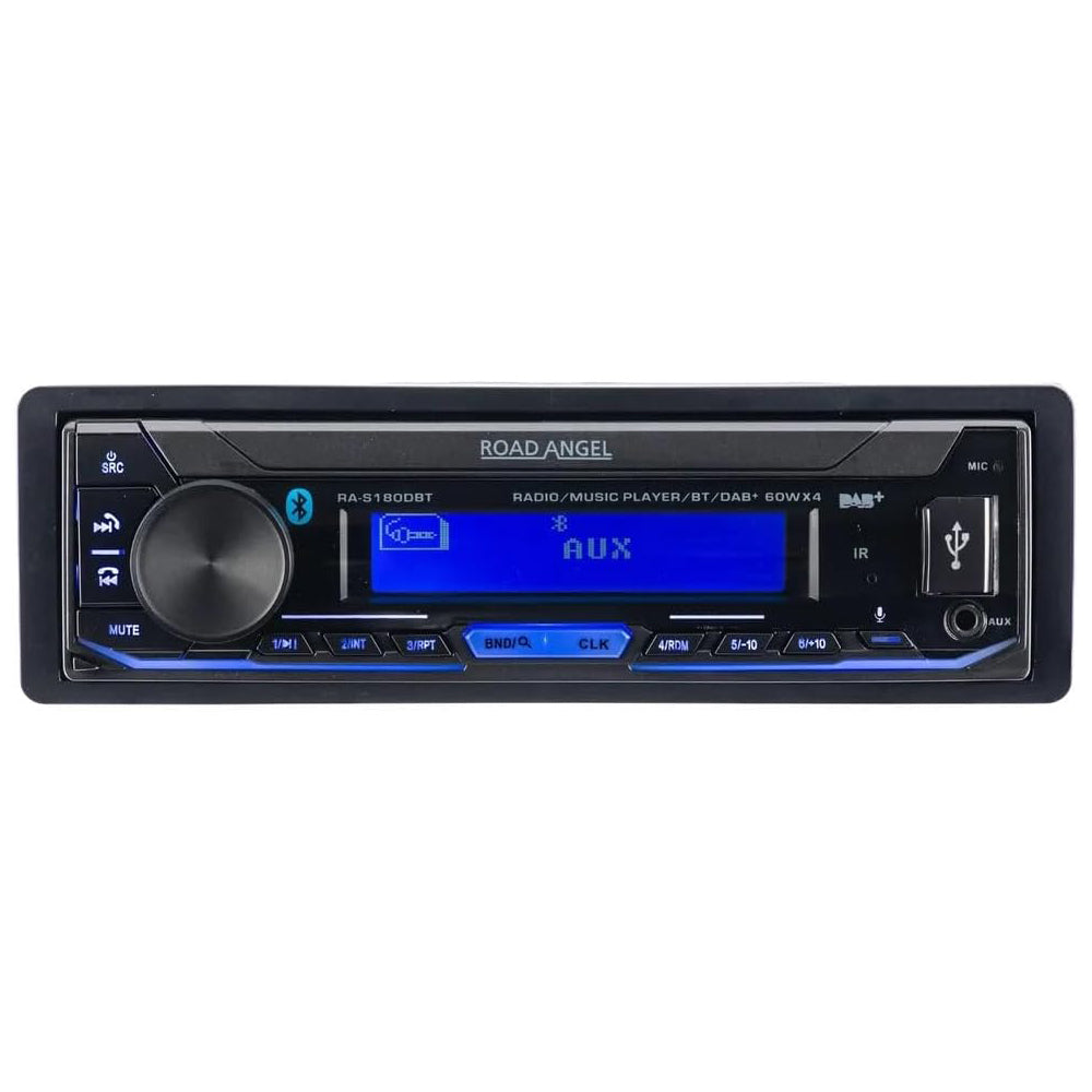 Road Angel RA-S180DBT Bluetooth DAB Car Stereo