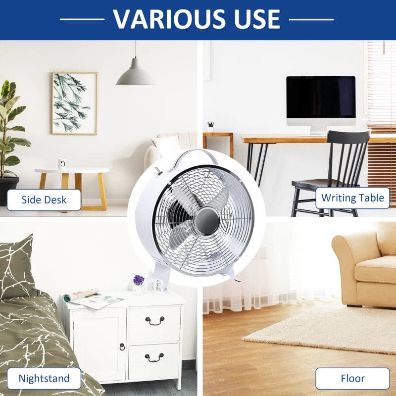 Maplin Plus Portable 26cm Electric Desk Fan