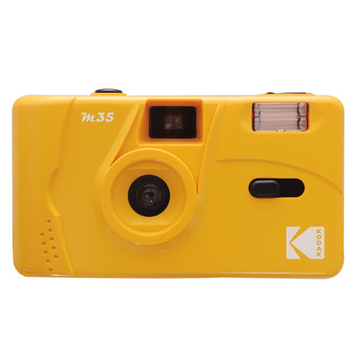 Kodak M35 Film Camera - Yellow Camera Only