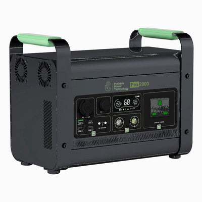 PPT Powerpack Pro 2000 1530Wh 2300W AC/DC Output Rechargeable Portable Power Station